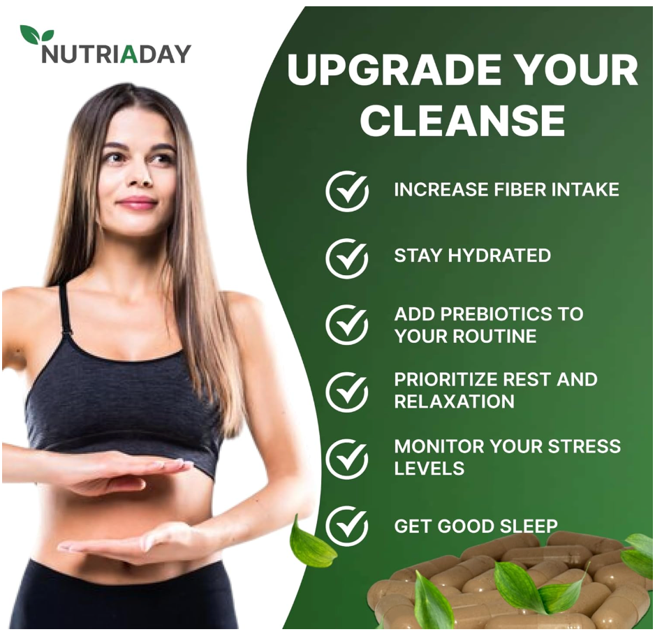 Colon 15 Day Cleanse - Advanced Colon Cleanse for Women & Men with Cascara Sagrada, Psyllium Husk, Senna Leaf & Probiotics - Detox Bloating & Constipation Relief - Non-GMO, 30 Veg Capsule